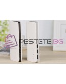 Външна батерия 10000mah 3x USB и LED фенерче